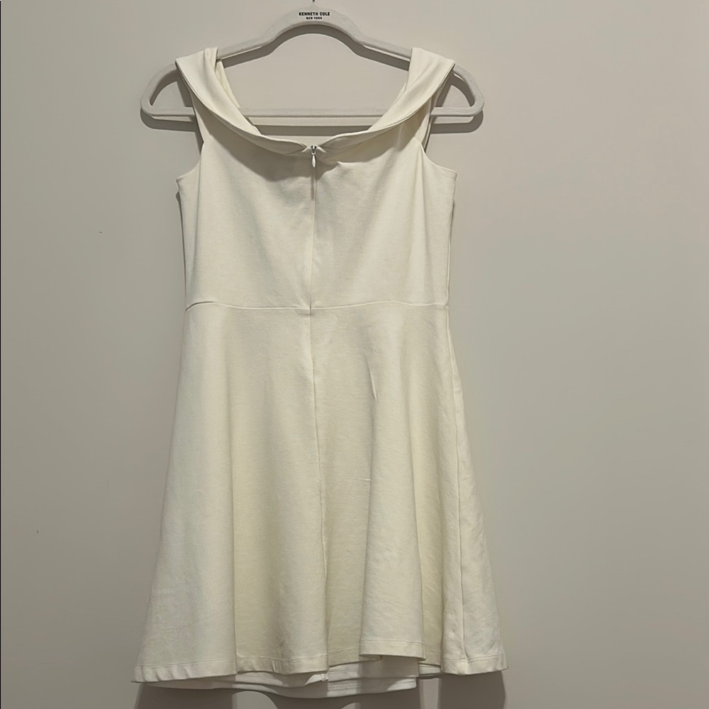 Lulu's size M beige woman A-Line Cap Sleeve Mini Dress - Picture 5 of 9